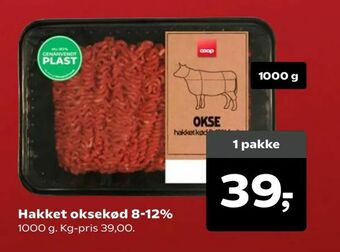SuperBrugsen Hakket oksekød 8-12% tilbud