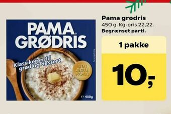 SuperBrugsen Pama grødris tilbud
