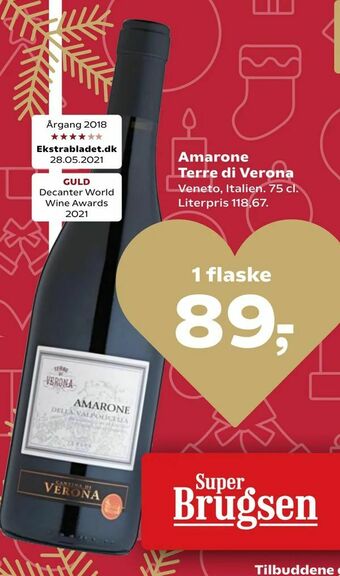 SuperBrugsen Amarone Terre di Verona tilbud