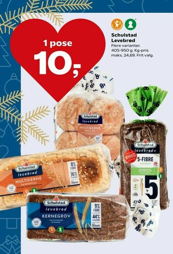 SuperBrugsen Schulstad Levebrød tilbud