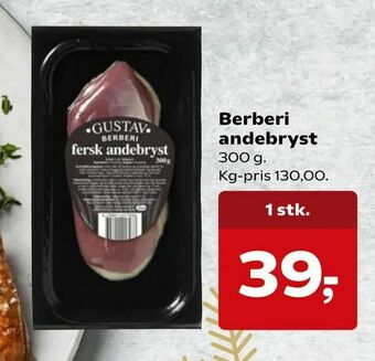 SuperBrugsen Berberi andebryst tilbud