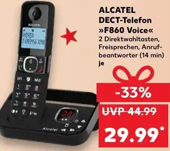 Alcatel DECT-Telefon F860 Voice