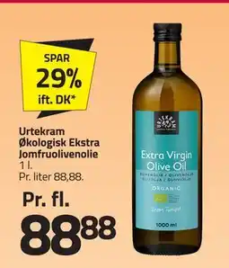Fleggaard Urtekram Økologisk Ekstra Jomfruolivenolie, DKK 88.88 tilbud