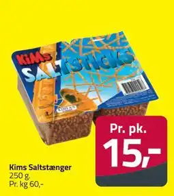 Fleggaard Kims Saltstænger, DKK 15 tilbud