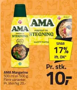 Fleggaard AMA Margarine, DKK 10 tilbud