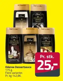Fleggaard Odense Dessertsauce, DKK 25 tilbud