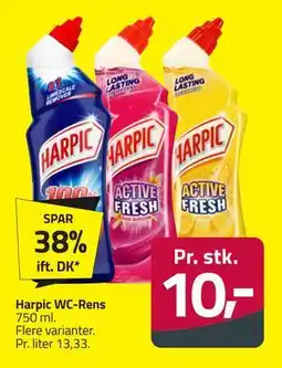 Fleggaard Harpic WC-Rens, DKK 10 tilbud