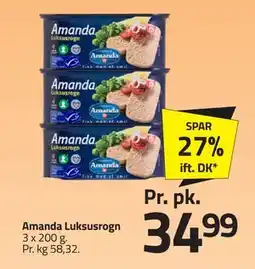 Fleggaard Amanda Luksusrogn, DKK 34.99 tilbud