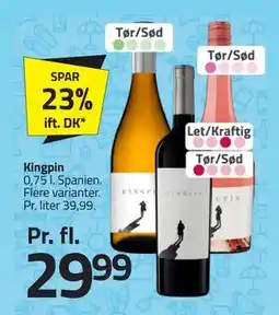 Fleggaard Kingpin, DKK 29.99 tilbud