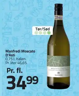 Fleggaard Manfredi Moscato D’Asti, DKK 34.99 tilbud