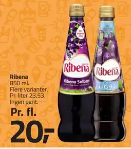 Fleggaard Ribena, DKK 20 tilbud