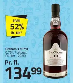Fleggaard Graham’s 10 YO, DKK 134.99 tilbud