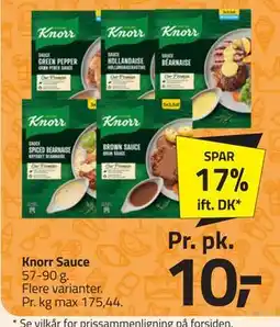 Fleggaard Knorr Sauce, DKK 10 tilbud