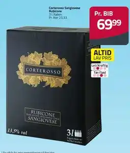 Fleggaard Corterosso Sangiovese Rubicone, DKK 69.99 tilbud
