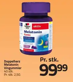 Fleggaard Doppelherz Melatonin Vingummier, DKK 99.99 tilbud