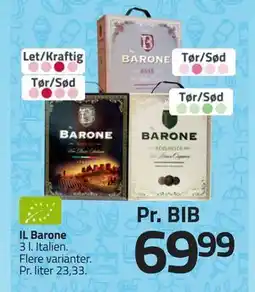 Fleggaard IL Barone, DKK 69.99 tilbud