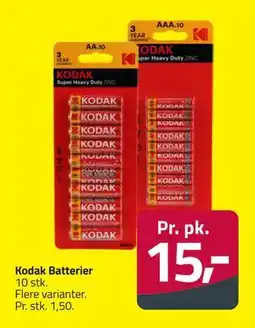 Fleggaard Kodak Batterier, DKK 15 tilbud