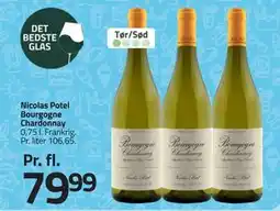 Fleggaard Nicolas Potel Bourgogne Chardonnay, DKK 79.99 tilbud