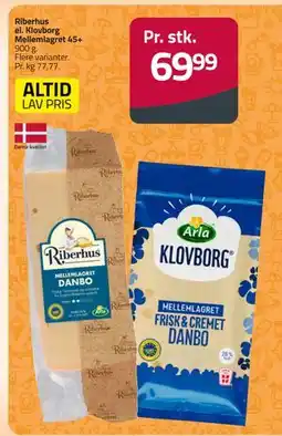 Fleggaard Riberhus el. Klovborg Mellemlagret 45+, DKK 69.99 tilbud