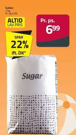Fleggaard Sukker, DKK 6.99 tilbud