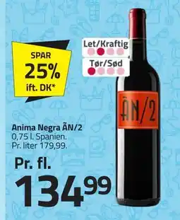 Fleggaard Anima Negra ÃN/2, DKK 134.99 tilbud