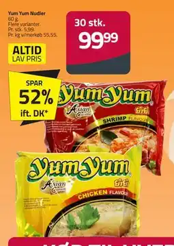 Fleggaard Yum Yum Nudler, DKK 99.99 tilbud