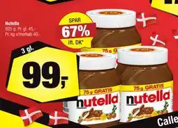 Calle Nutella, DKK 99 tilbud