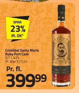 Fleggaard Cristóbal Santa Maria Ruby Port Cask, DKK 399.99 tilbud
