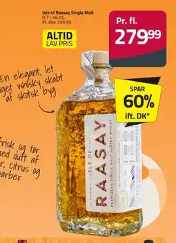 Fleggaard Isle of Raasay Single Malt, DKK 279.99 tilbud