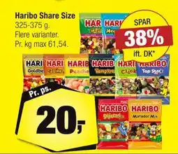 Calle Haribo Share Size, DKK 20 tilbud