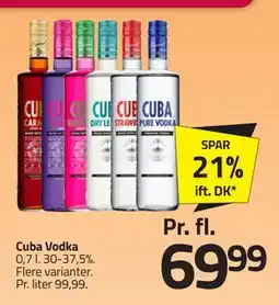 Fleggaard Cuba Vodka, DKK 69.99 tilbud