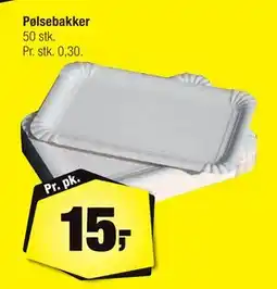 Calle Pølsebakker, DKK 15 tilbud