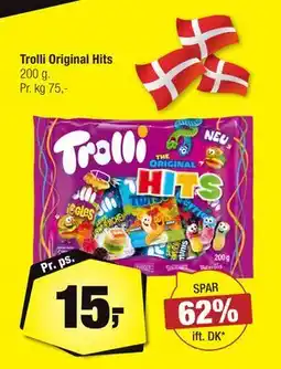 Calle Trolli Original Hits, DKK 15 tilbud