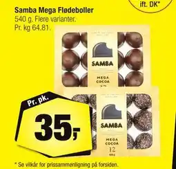Calle Samba Mega Flødeboller, DKK 35 tilbud