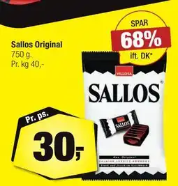 Calle Sallos Original, DKK 30 tilbud