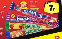 Calle MAOAM el. Mamba frugtkarameller, DKK 7 tilbud
