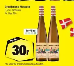 Calle Crestissimo Moscato, DKK 30 tilbud