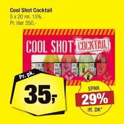 Calle Cool Shot Cocktail, DKK 35 tilbud