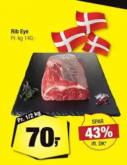 Calle Rib Eye, DKK 70 tilbud