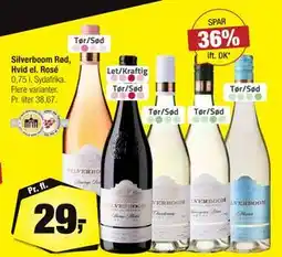 Calle Silverboom Rød, Hvid el. Rosé, DKK 29 tilbud