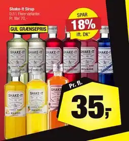 Calle Shake-It Sirup, DKK 35 tilbud