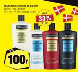 Calle TRESemmé Shampoo el. Balsam, DKK 100 tilbud