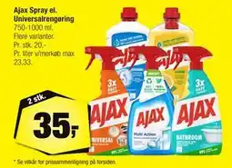 Calle Ajax Spray el. Universalrengøring, DKK 35 tilbud