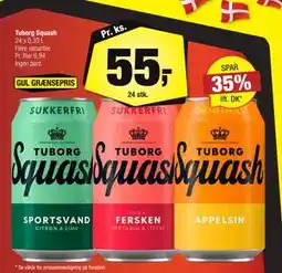 Calle Tuborg Squash, DKK 55 tilbud