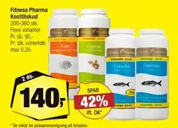 Calle Fitness Pharma Kosttilskud, DKK 140 tilbud