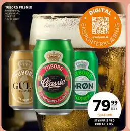 Scandinavian Park TUBORG PILSNER, DKK 79.99 tilbud