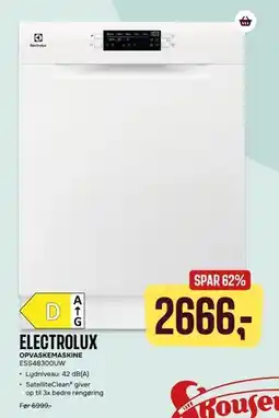 Skousen ELECTROLUX OPVASKEMASKINE ESS48300UW, DKK 2666 tilbud