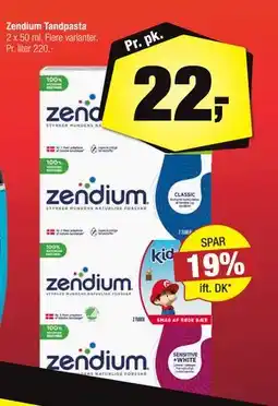 Calle Zendium Tandpasta, DKK 22 tilbud