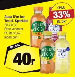 Calle Aqua D'or Ice Tea el. Sparkles, DKK 40 tilbud