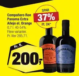 Calle Compañero Ron Panama Extra Añejo el. Orange, DKK 200 tilbud